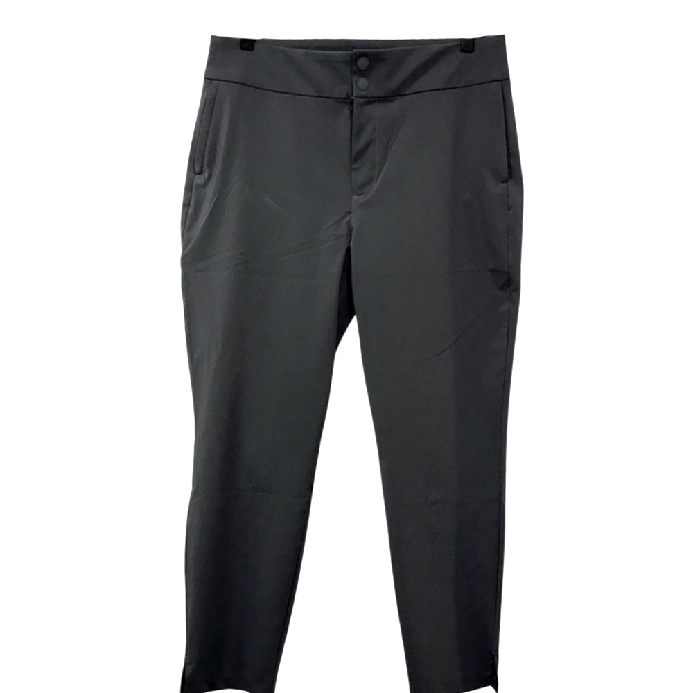 NEW Eddie Bauer Cropped Softshell Pants - Grey, 12